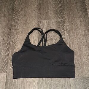 LAST CHANCE!! Lululemon black strappy sports bra
